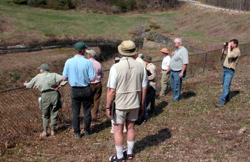 Bellamy reservoir dam